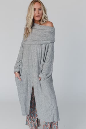 In Your Dreams Maxi Cardigan: undefined