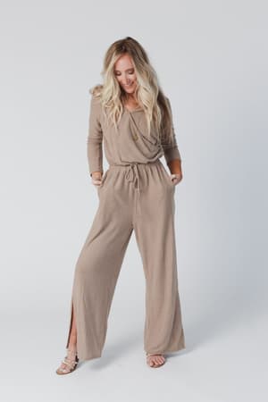 as-it-was-cross-front-jumpsuit-mocha/Mocha
