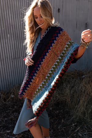 desert-dreams-crochet-ruana-indigo/Indigo