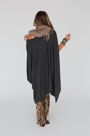 the-wren-oversized-tunic-top-charcoal/Charcoal