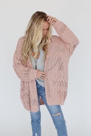 Cara Oversized Cardigan: undefined