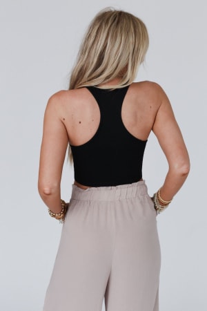 lake-como-high-neck-bralette-black/Black