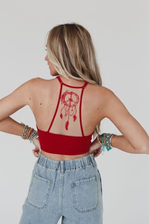peace-dreamcatcher-tattoo-bralette-berry/Berry