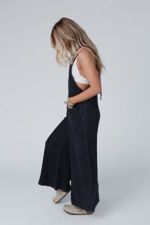 molly-tie-back-overalls-black/Black
