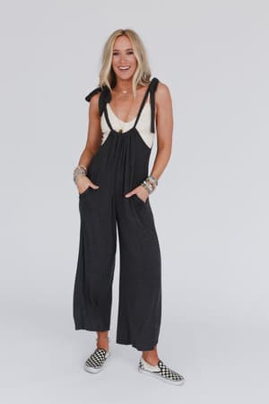 forever-relaxed-gathered-jumpsuit-charcoal/Charcoal