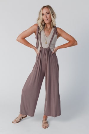forever-relaxed-gathered-jumpsuit-mocha/Mocha