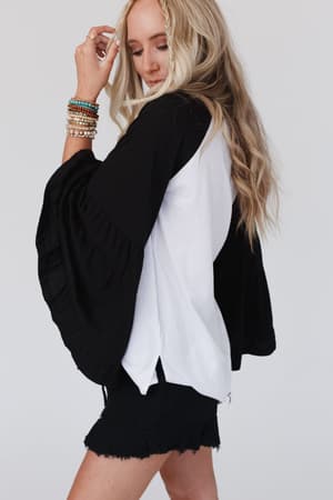 bell-sleeve-baseball-tee-black/Black