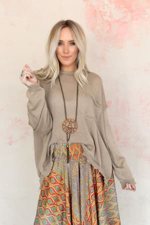 Billowy Day Sweater: undefined