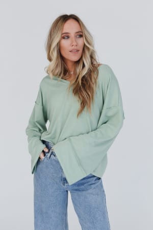 love-it-v-neckline-sweater-top-light-sage/Light Sage