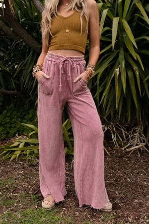 Relaxing Robin Wide Leg Pant: undefined