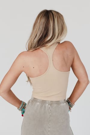 High Neck Racerback Brami: undefined
