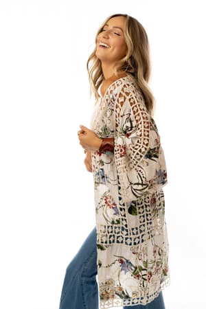 Let's Get Tropical Kimono: undefined