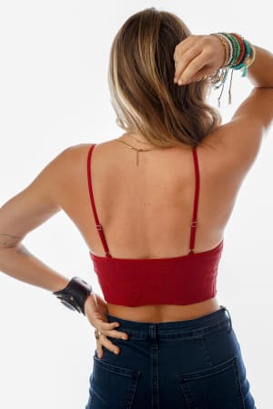 floral-textured-padded-bralette-berry/Berry