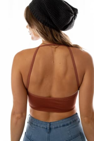 sweet-seamless-bralette-rust/Rust