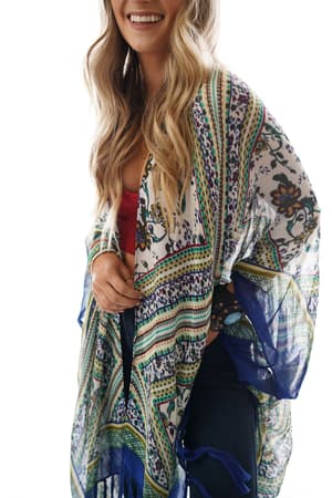 riviera-border-print-kimono-blue-1/Blue