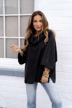 The Nest Your Favorite Oversized Turtle Neck Sweater: undefined