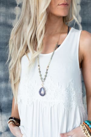 3BN First Love Crochet Tank - White | Tops - Three Bird Nest