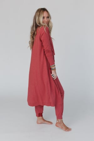 set-to-go-textured-jumpsuit-and-cardigan-set-deep-rust/Deep Rust