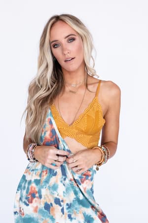 butterfly-beauty-bralette-mustard/Mustard