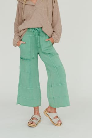 Lucky One Wide Leg Pant: undefined