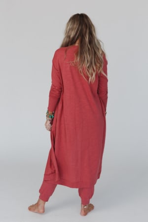 set-to-go-textured-jumpsuit-and-cardigan-set-deep-rust/Deep Rust