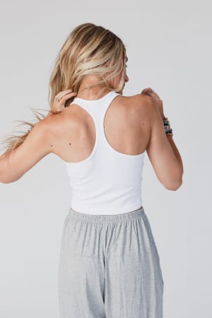 High Neck Racerback Brami: undefined
