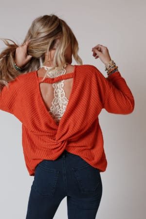 flattering-open-back-thermal-knit-top-rust/Rust