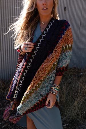 desert-dreams-crochet-ruana-indigo/Indigo