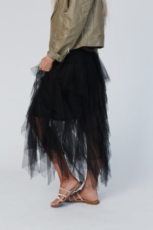 boho-ballerina-skirt-black/Black
