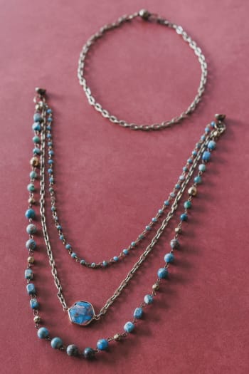 turquoise-cascade-necklace-turquoise/Blue