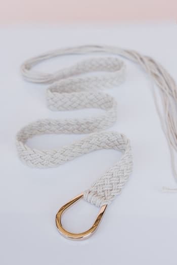 wanderfree-braided-belt-ivory/Ivory