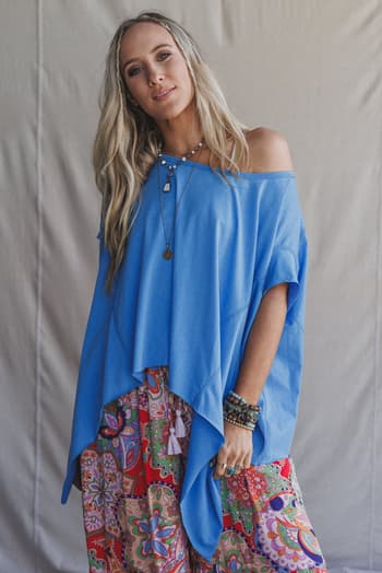wanderlight-top-blue/Blue