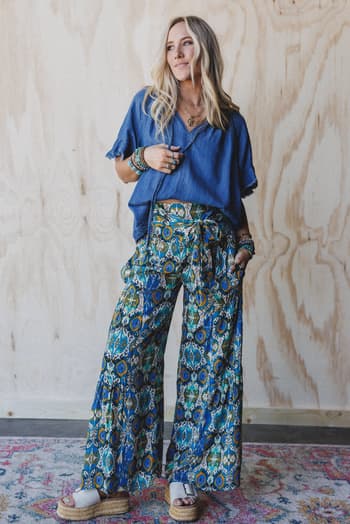 secret-admirer-printed-pants-blue-multi/Blue Multi