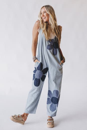 wild-wish-patchwork-jumpsuit-blue/Blue