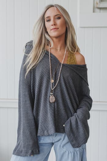 seren-textured-top-charcoal/Charcoal