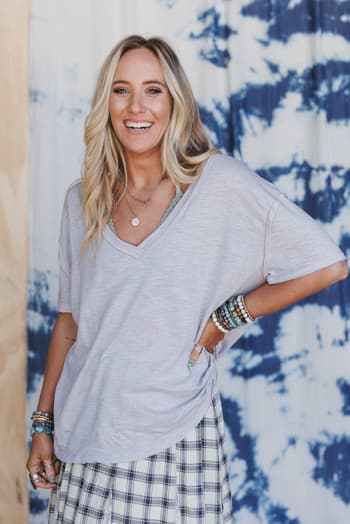 the-nest-tried-and-true-v-neck-tee-sand/Beige