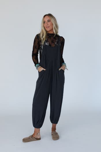 tazzlynn-textured-jumpsuit-charcoal/Charcoal