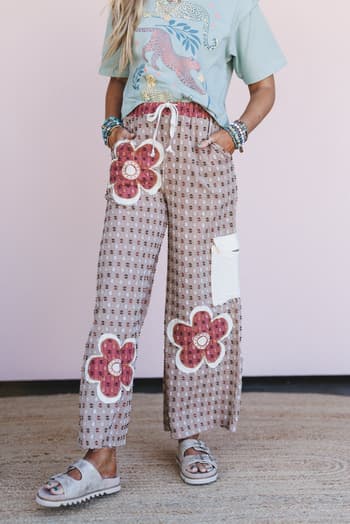 flower-power-patchwork-pants-taupe/Taupe