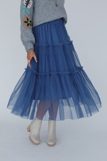 sonoma-tiered-tulle-skirt-blue/Blue