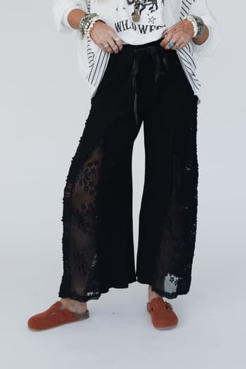 sequoia-lace-wide-leg-pants-black/Black