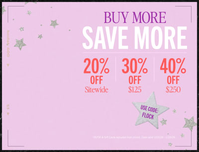 Up to 40% Off Sitewide