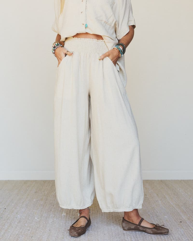 Pure Soul Linen Pants - Boho Red – Easel