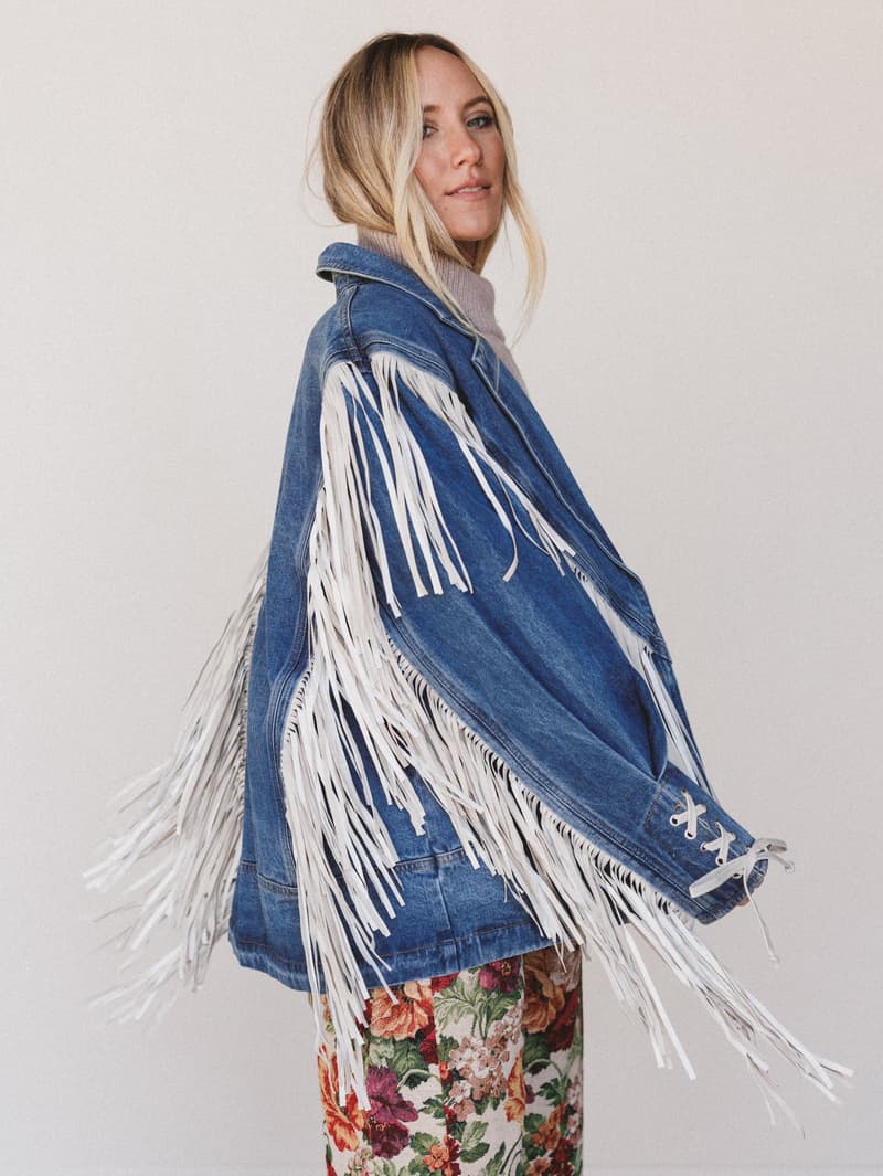 Statement Fringe Denim Jacket - Medium Wash – SAINTS & HEARTS