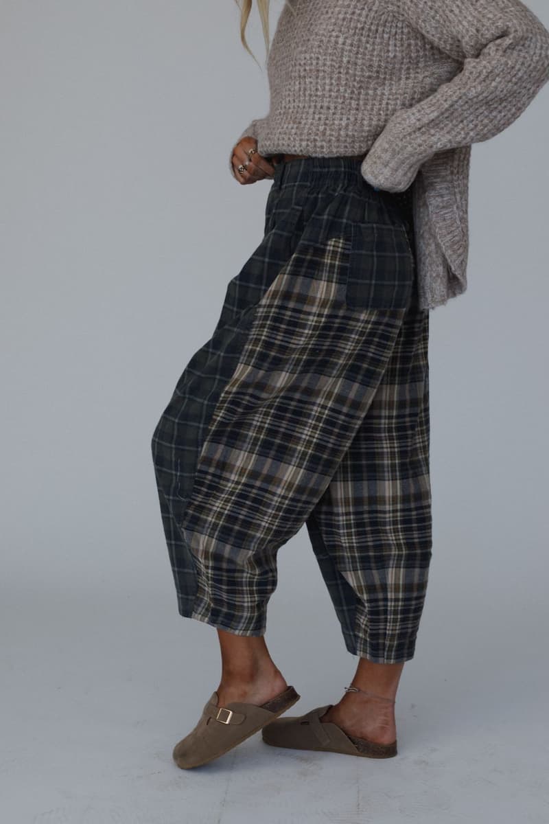 Mystic Plaid Wide Leg Pants – Three Bird Nest