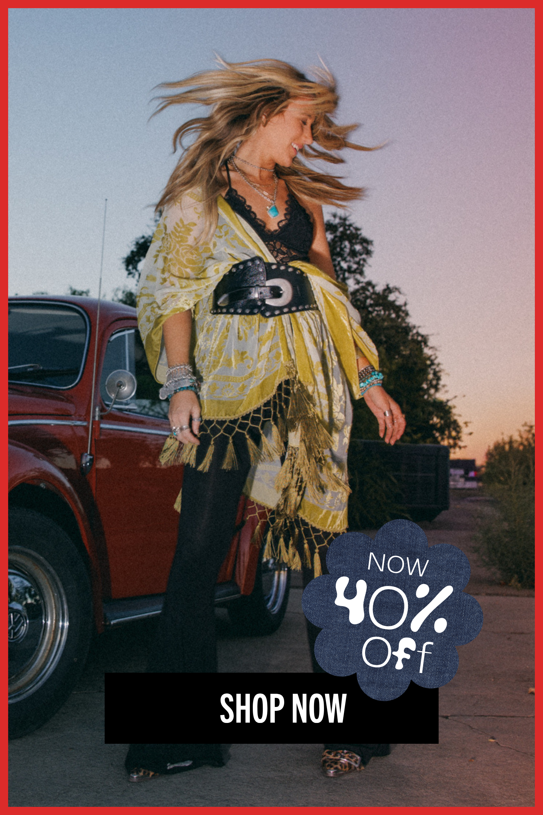 Shop 40% Off Clothing >