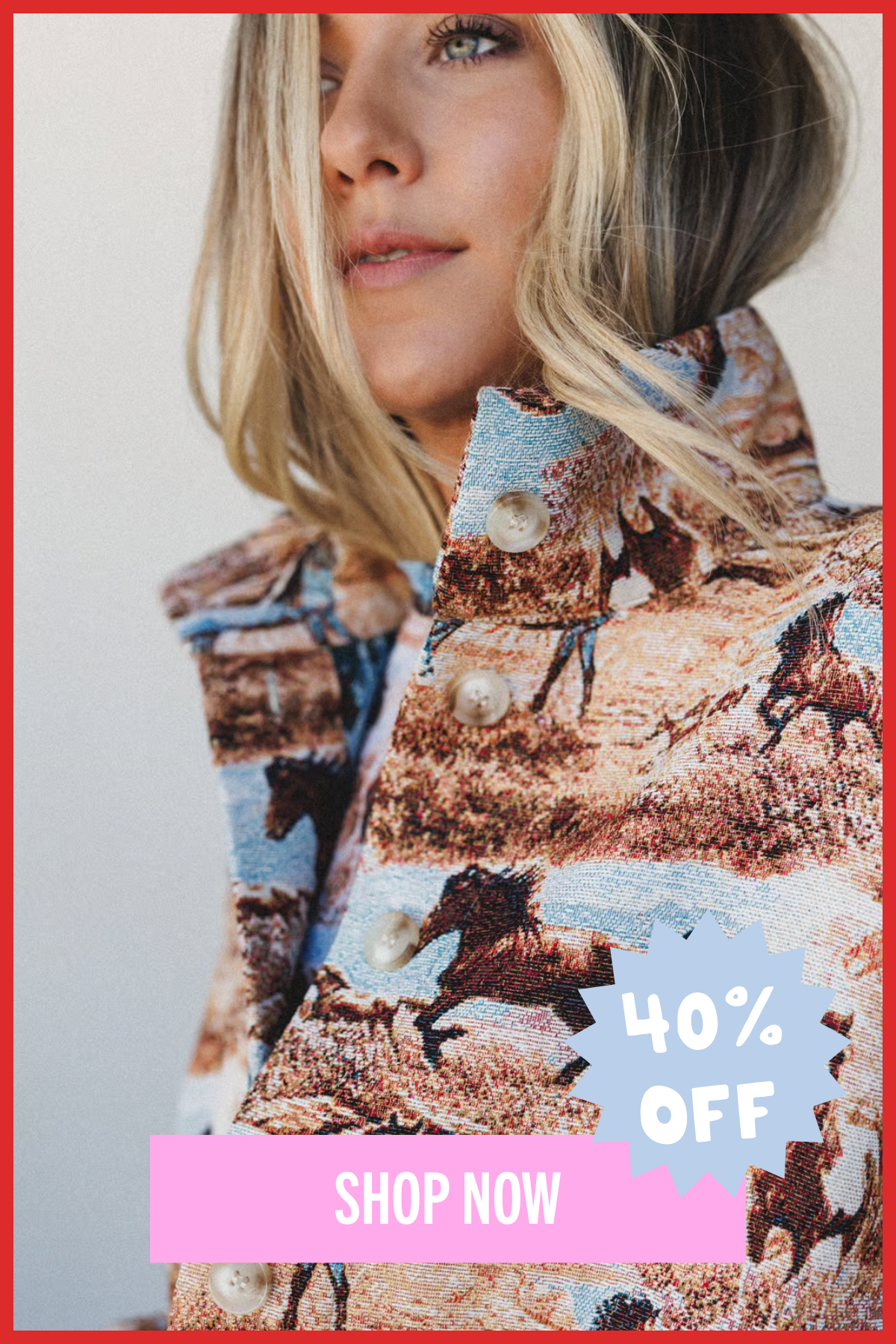 Shop 40% All Clothing >