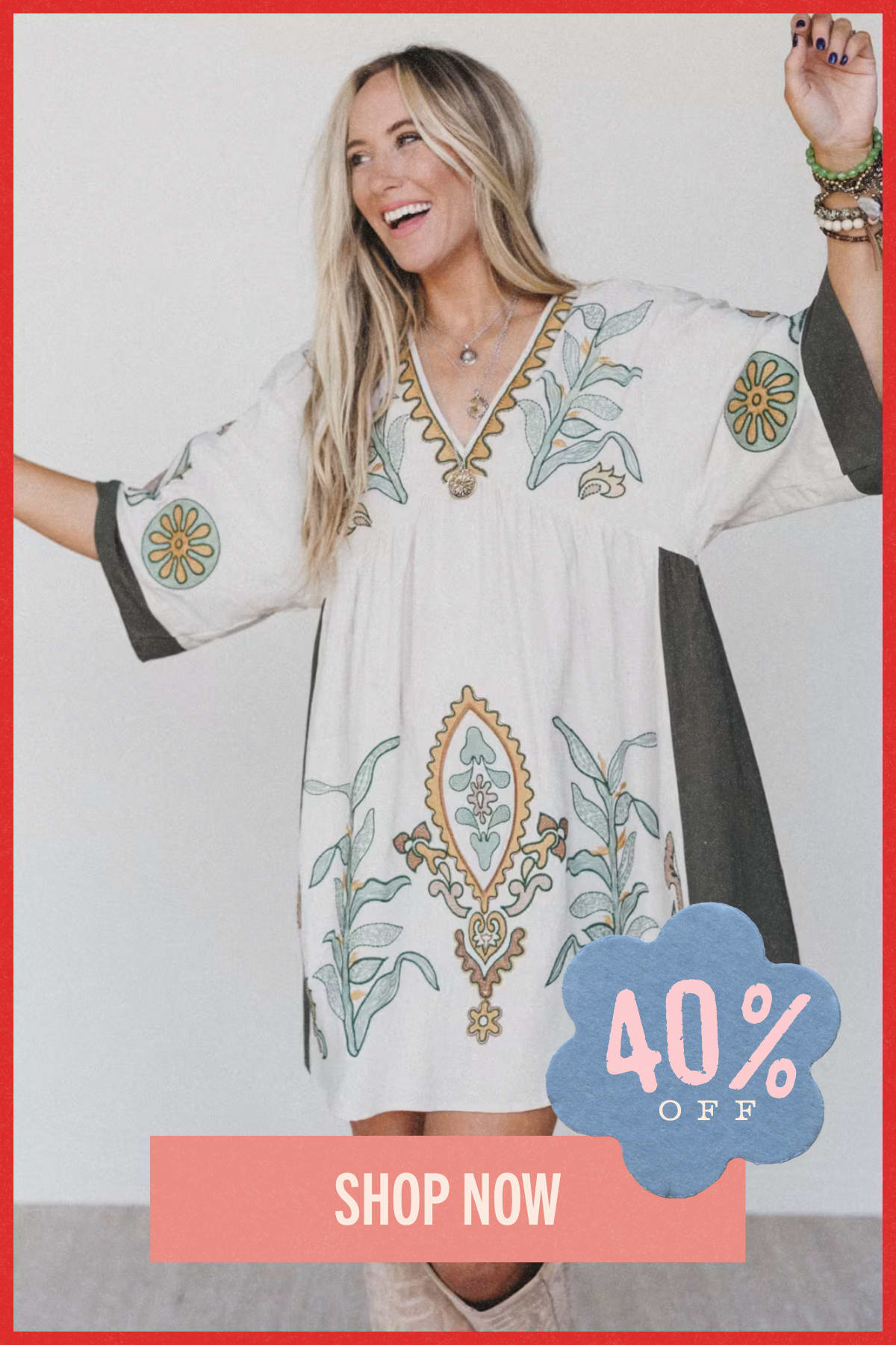 Shop 40% Off Dresses >