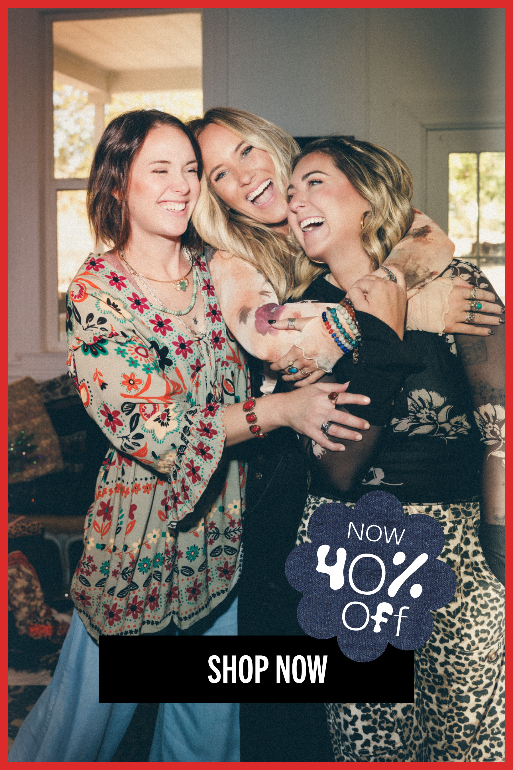 Save 40% on Winter Styles >