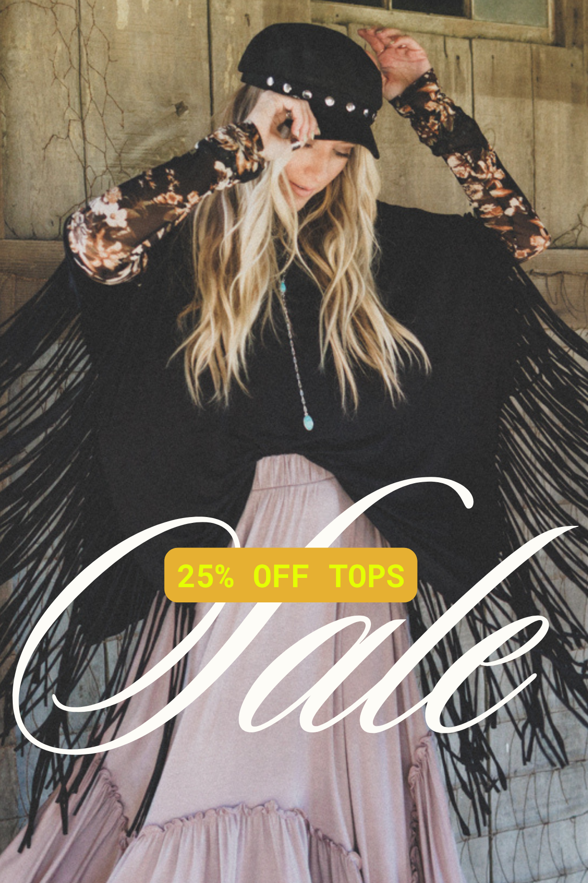 Save 25% on ALL Tops >