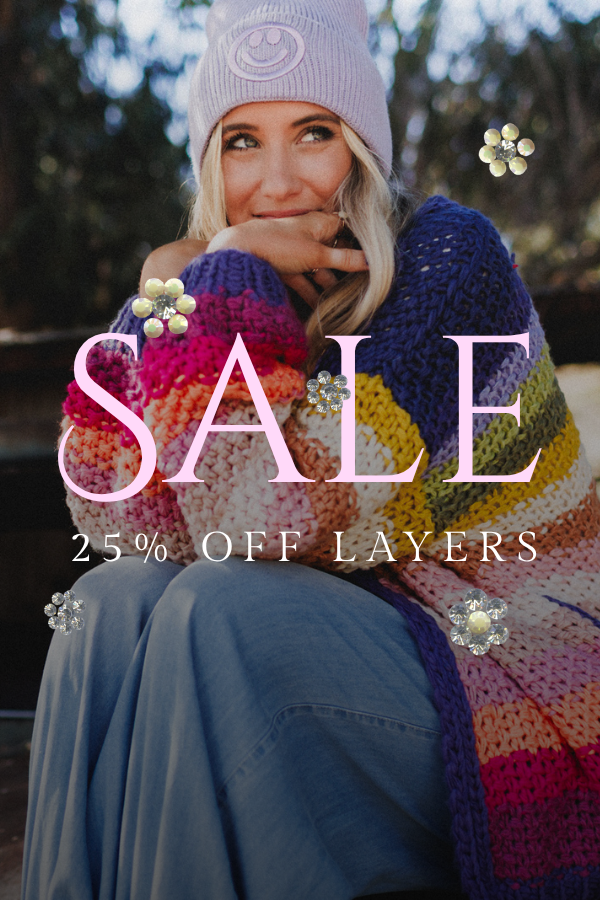 Shop 25% Off Fall Layers >